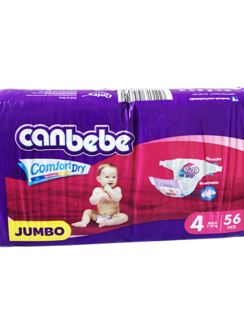 Couche Jumbo Canbebe MAXI 7-18KG 56 PCS