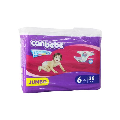 Canbebe Couches Jumbo XL - Taille 6 (16kg et + ) - 38 Pièces