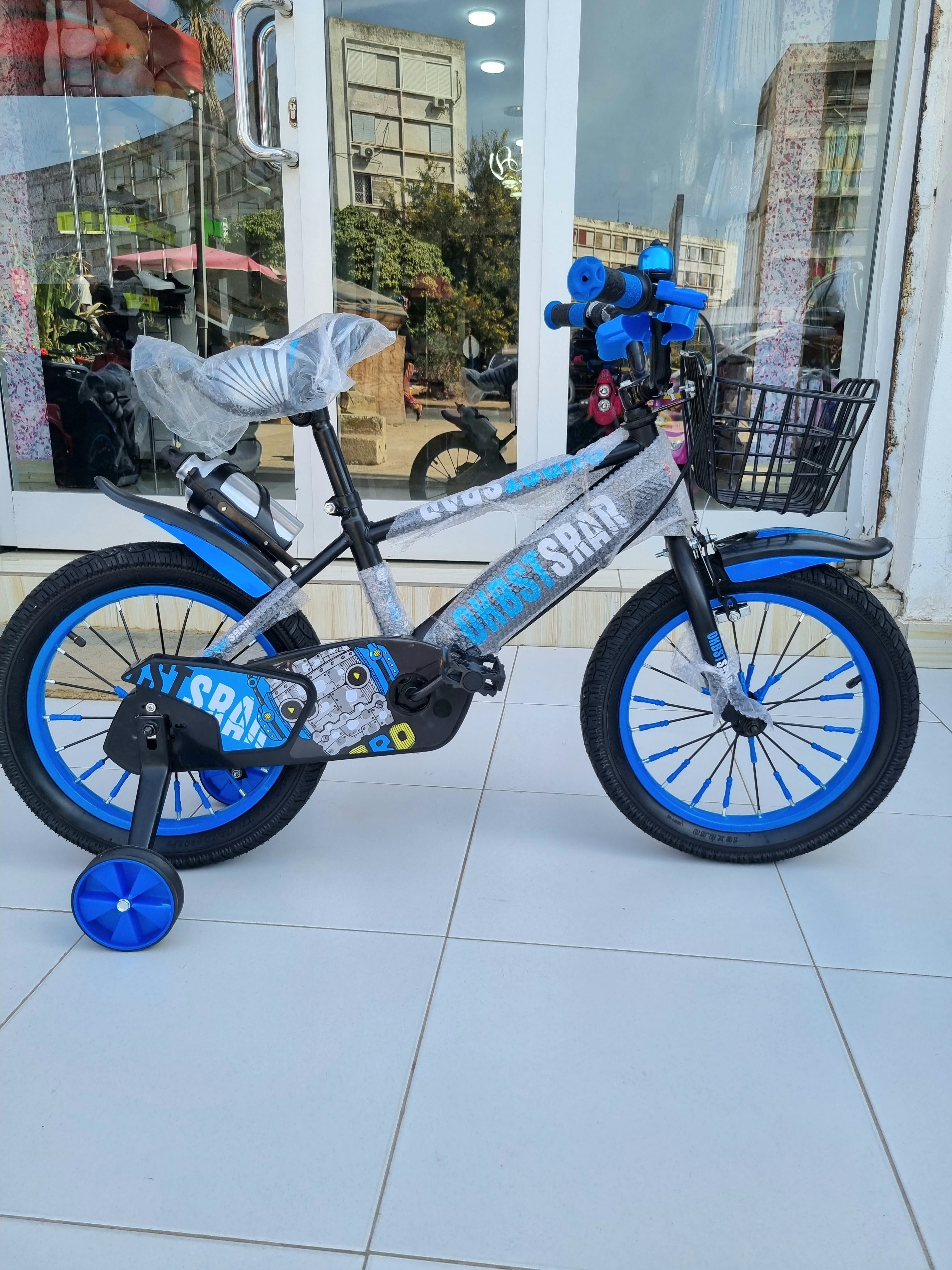 vélo avec panier d'aluminium  ''16''