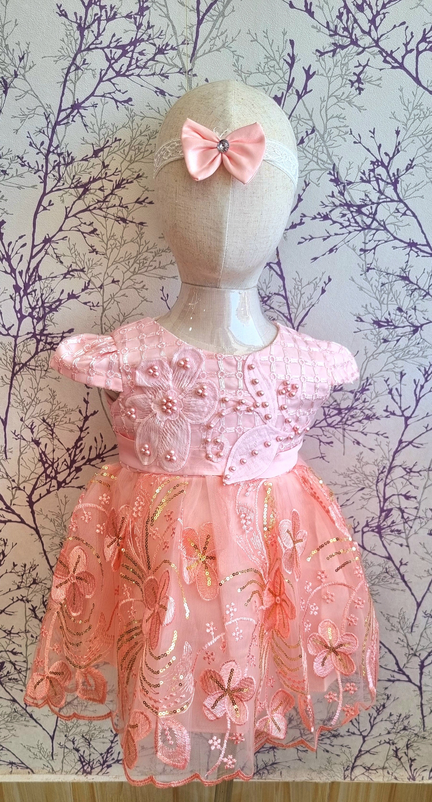 Robe de princesse avec bandeau MBC