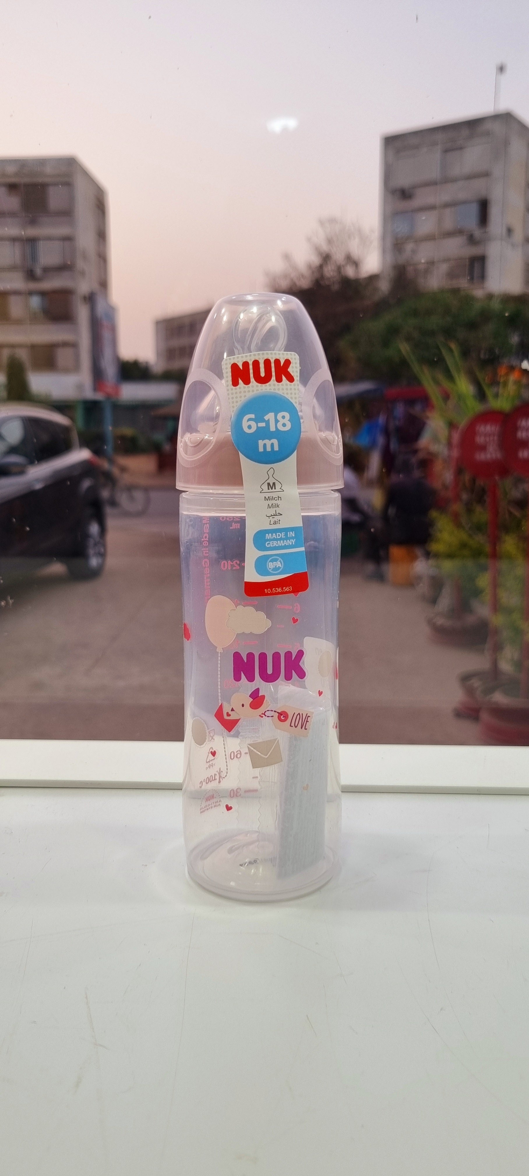 BIBERON NUK PP MY LOVE 250ML