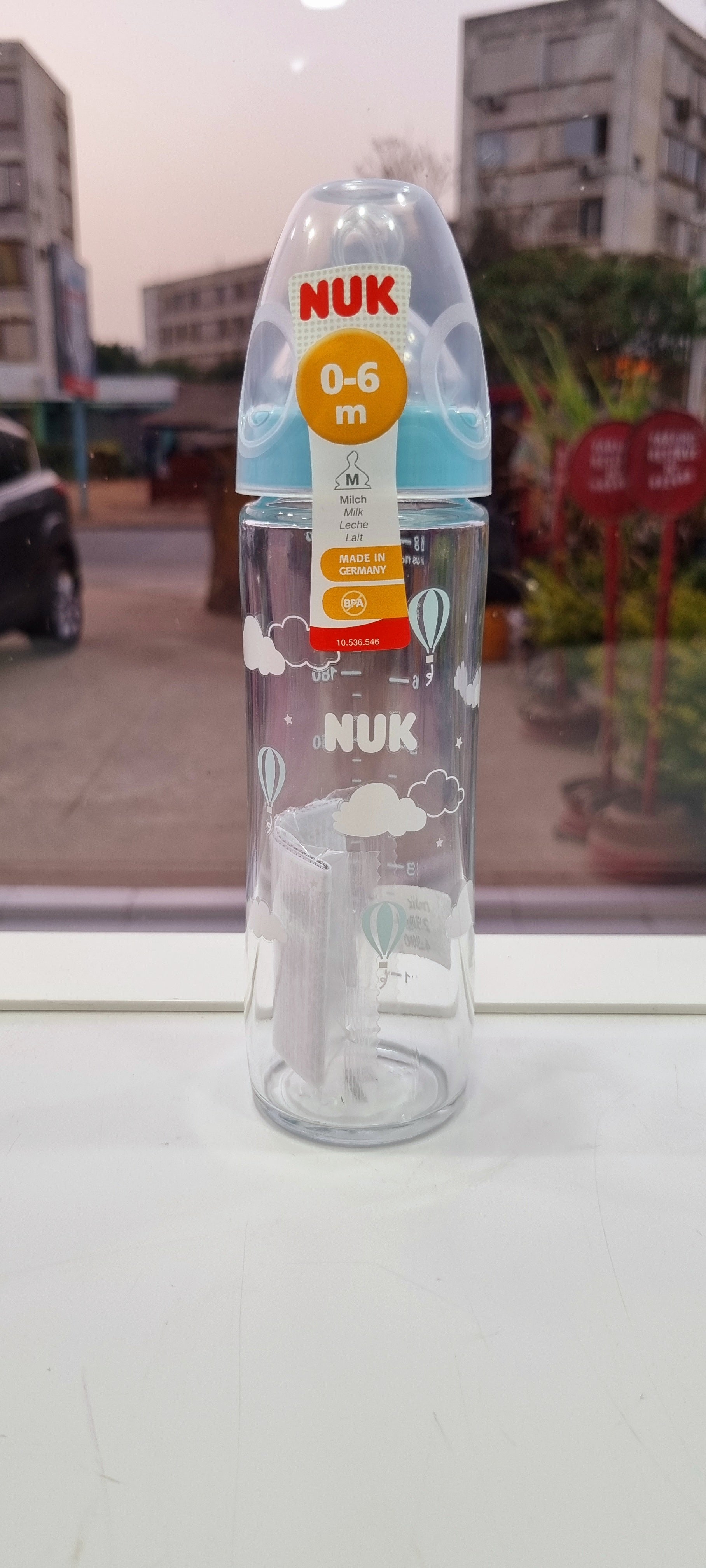 Biberon Nuk en verre 240ML