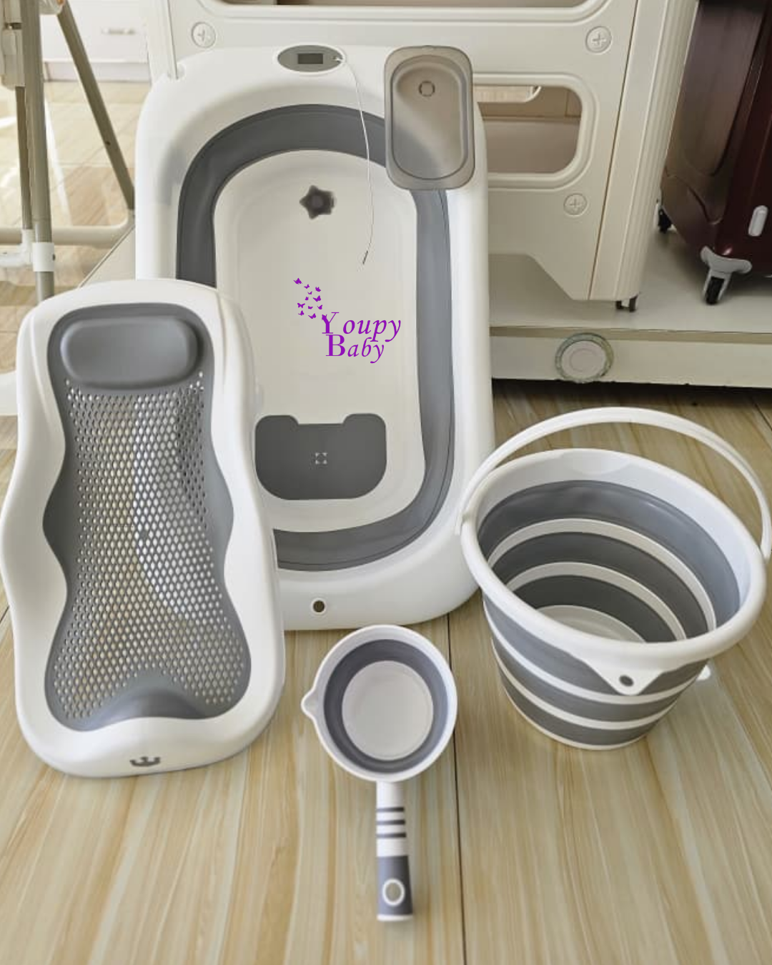 Ensemble Bassine Pliable 4 pcs