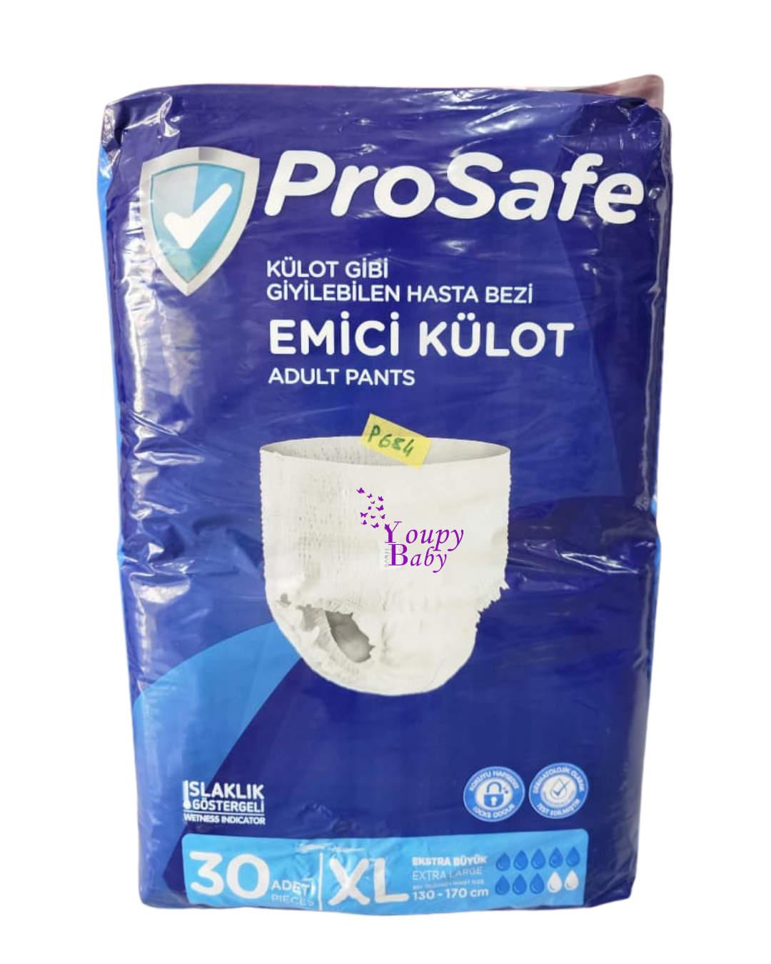 Culotte Absorbante Adulte (XL) – 30 unités