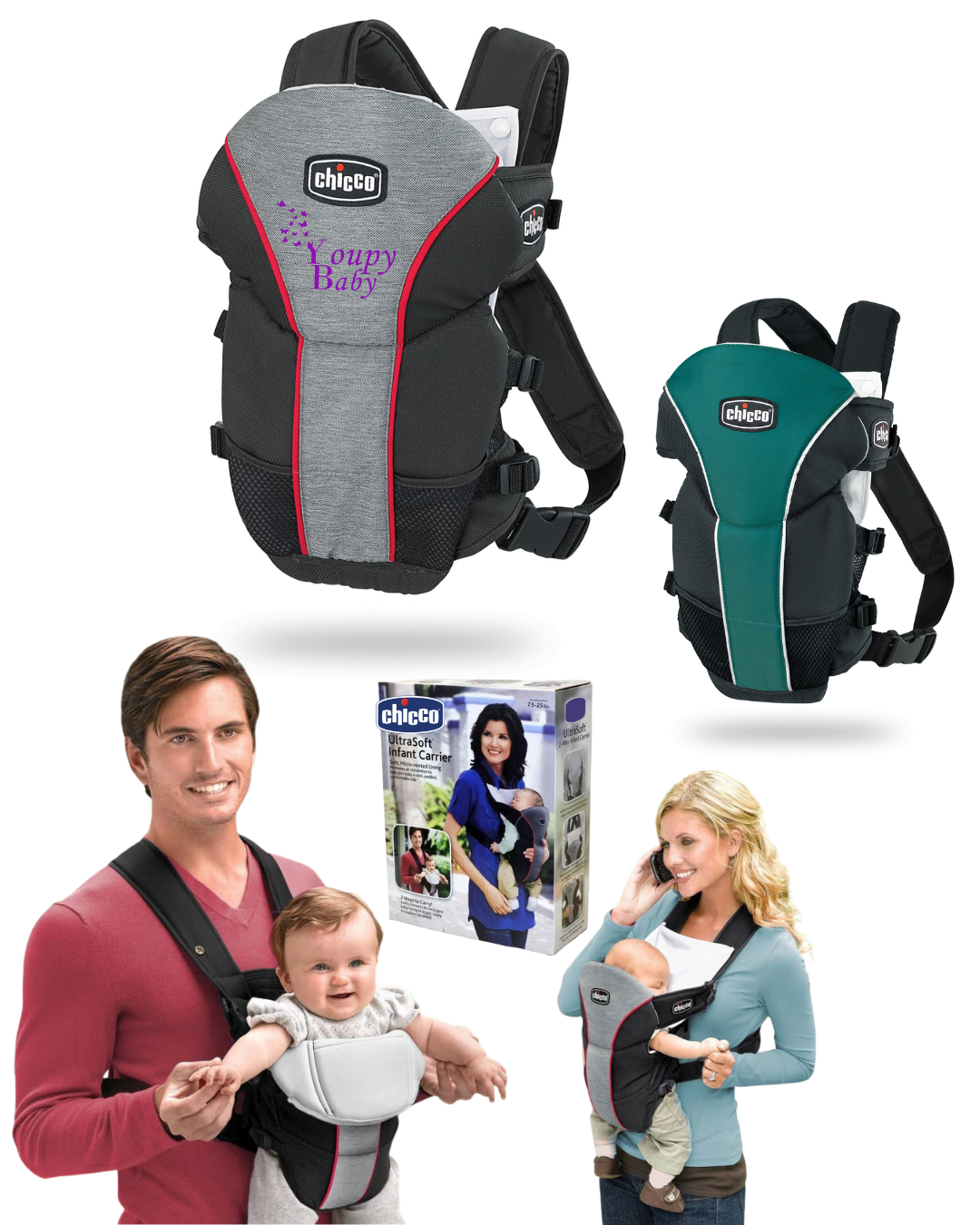 Kangourou Chicco Ultrasoft Infant Carrier