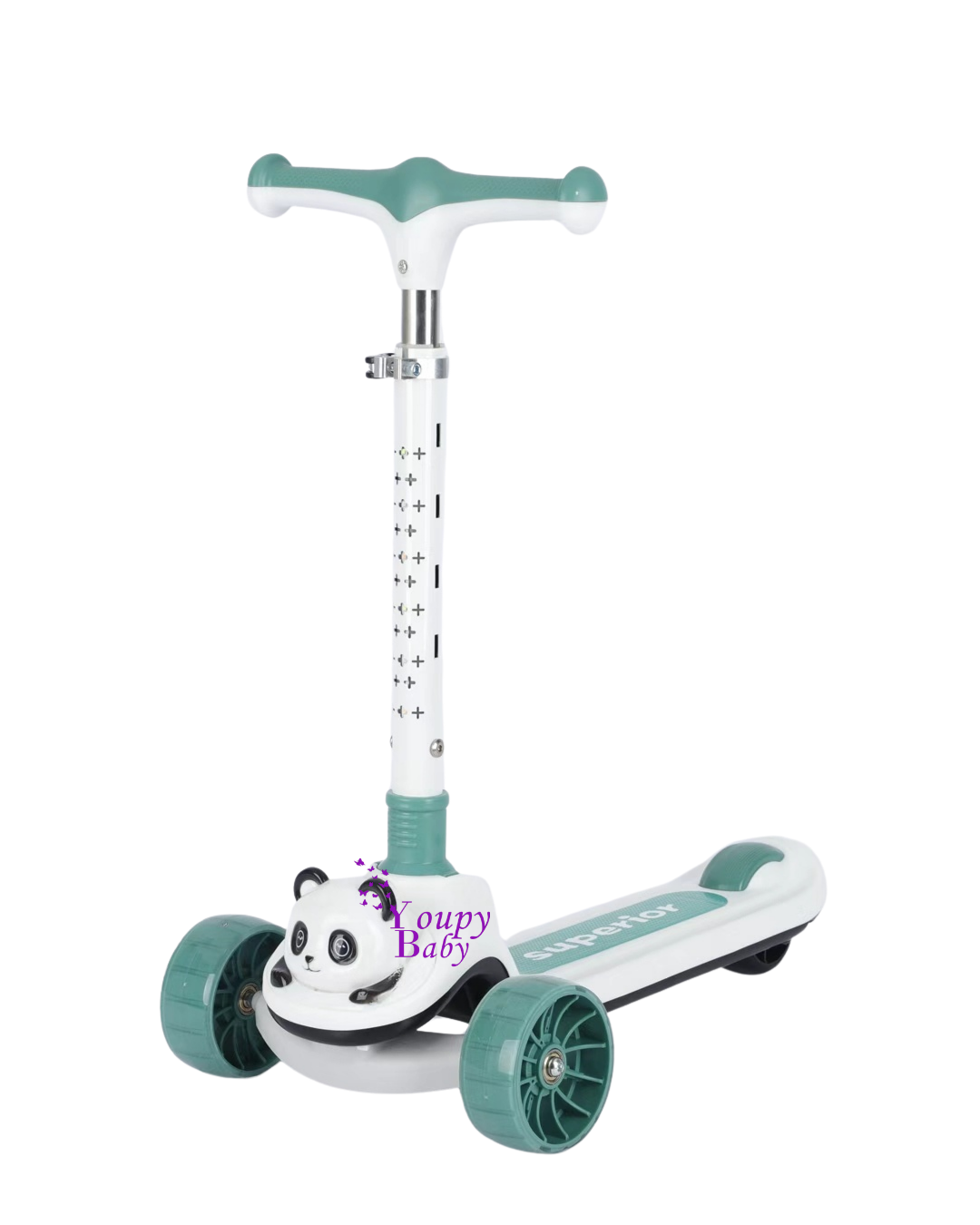Trottinette enfant “Panda” à LED et musique