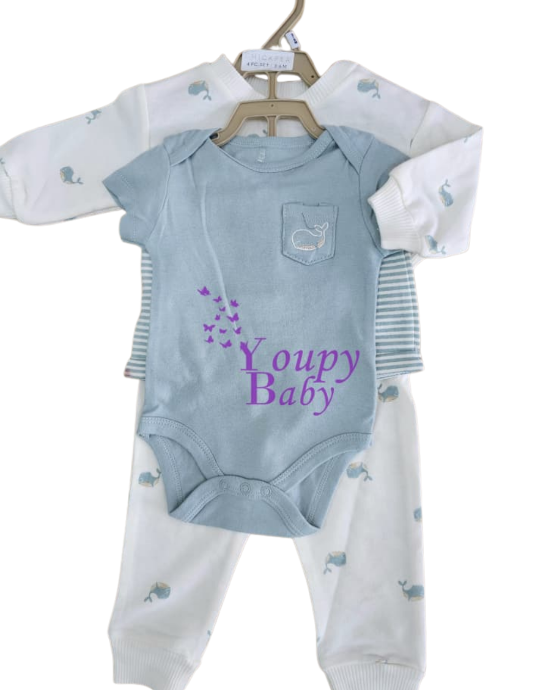 Ensemble 4 pièces bébé garçon