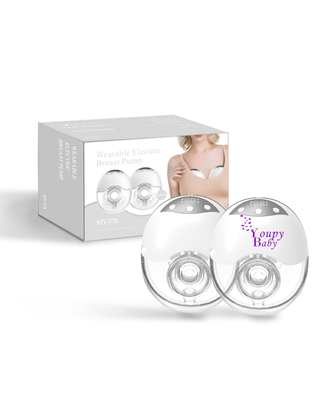 Tire-lait  portable double pompage