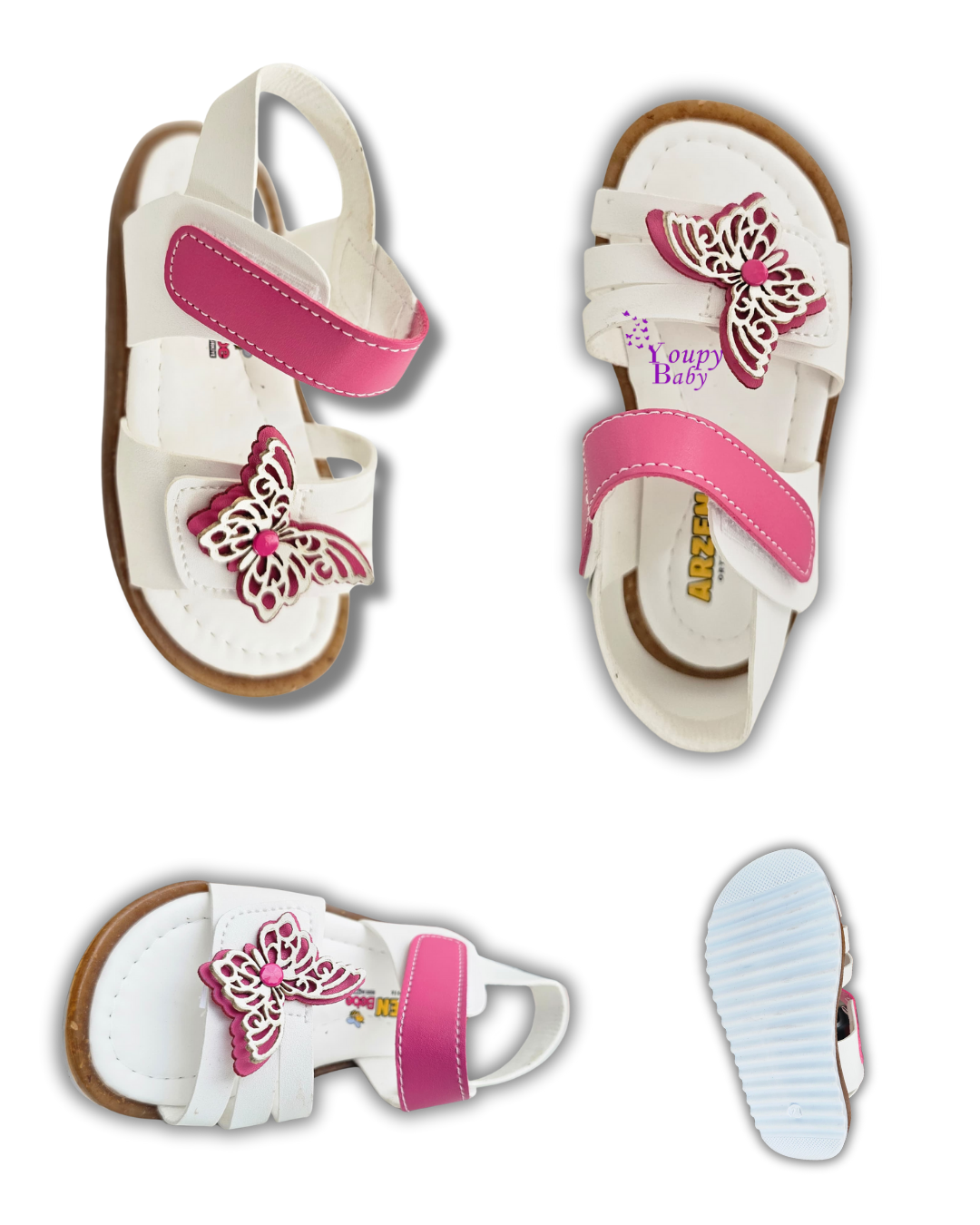 Sandales orthopédiques Papillon