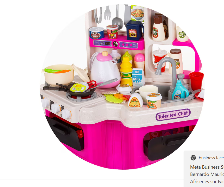 Cuisine miniature Modern Kitchen 115pcs