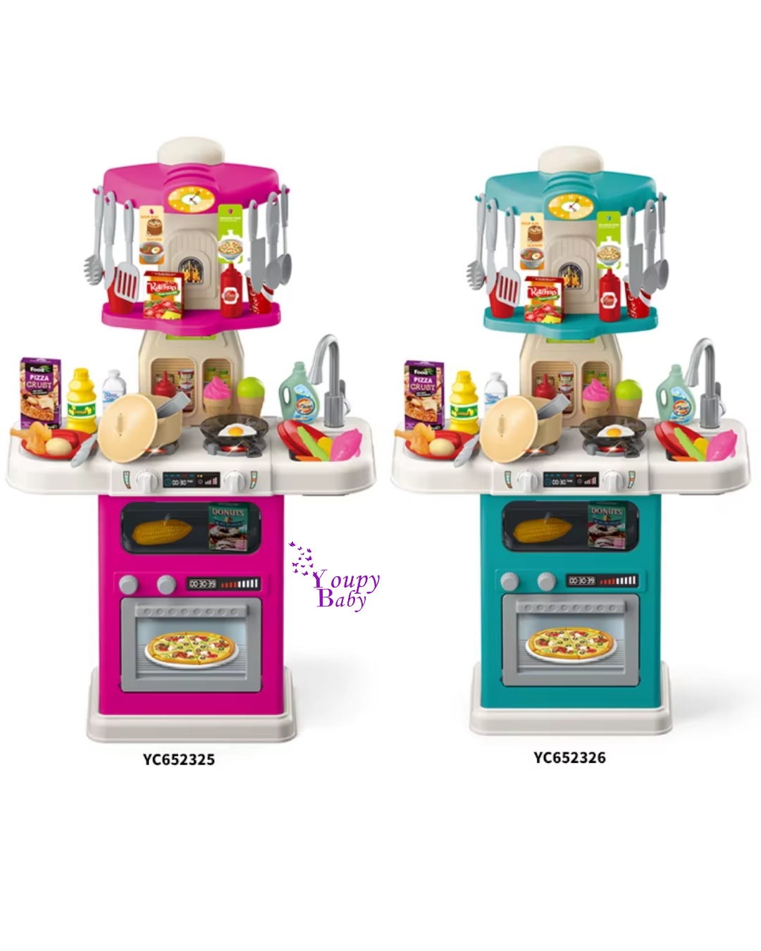 Cuisine miniature Modern Kitchen 64pcs