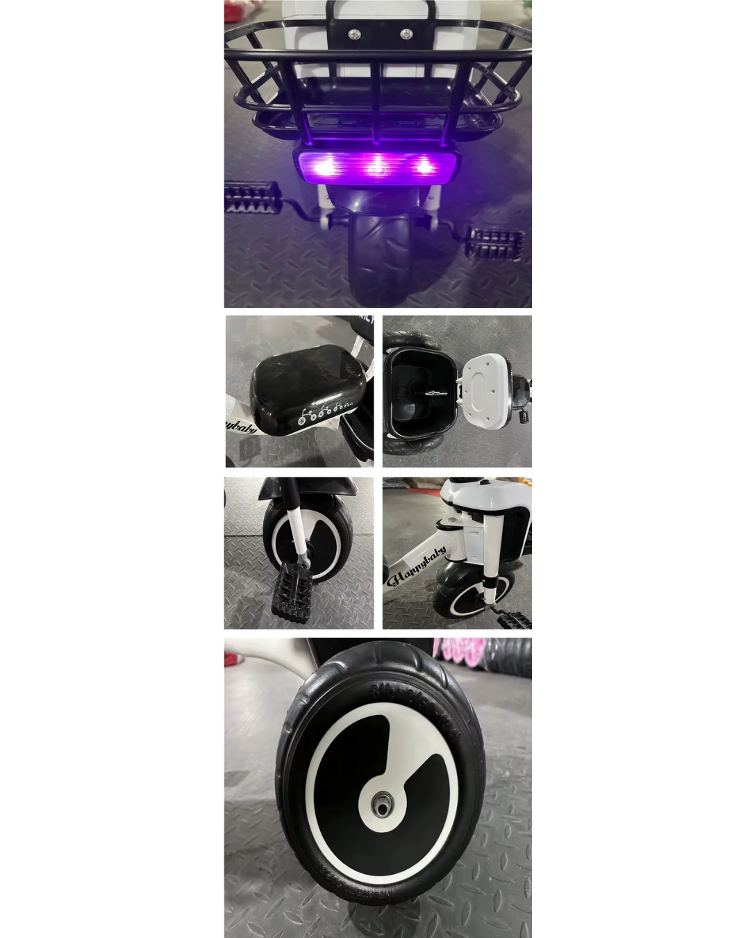 Tricycle à 3 roues pour enfants