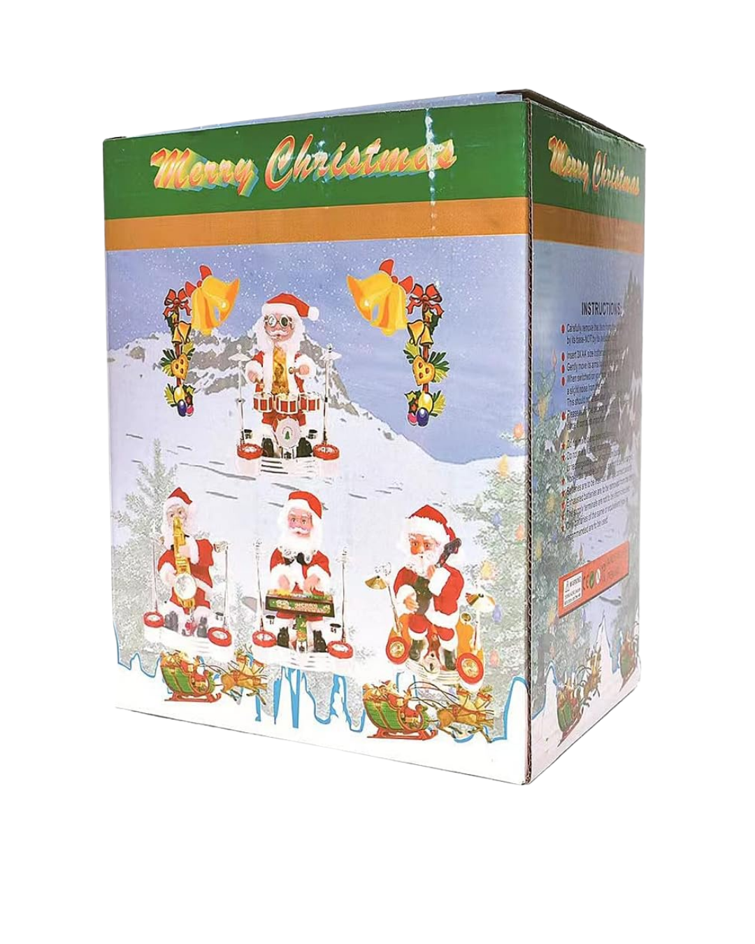 Poupée Père Noël musicale