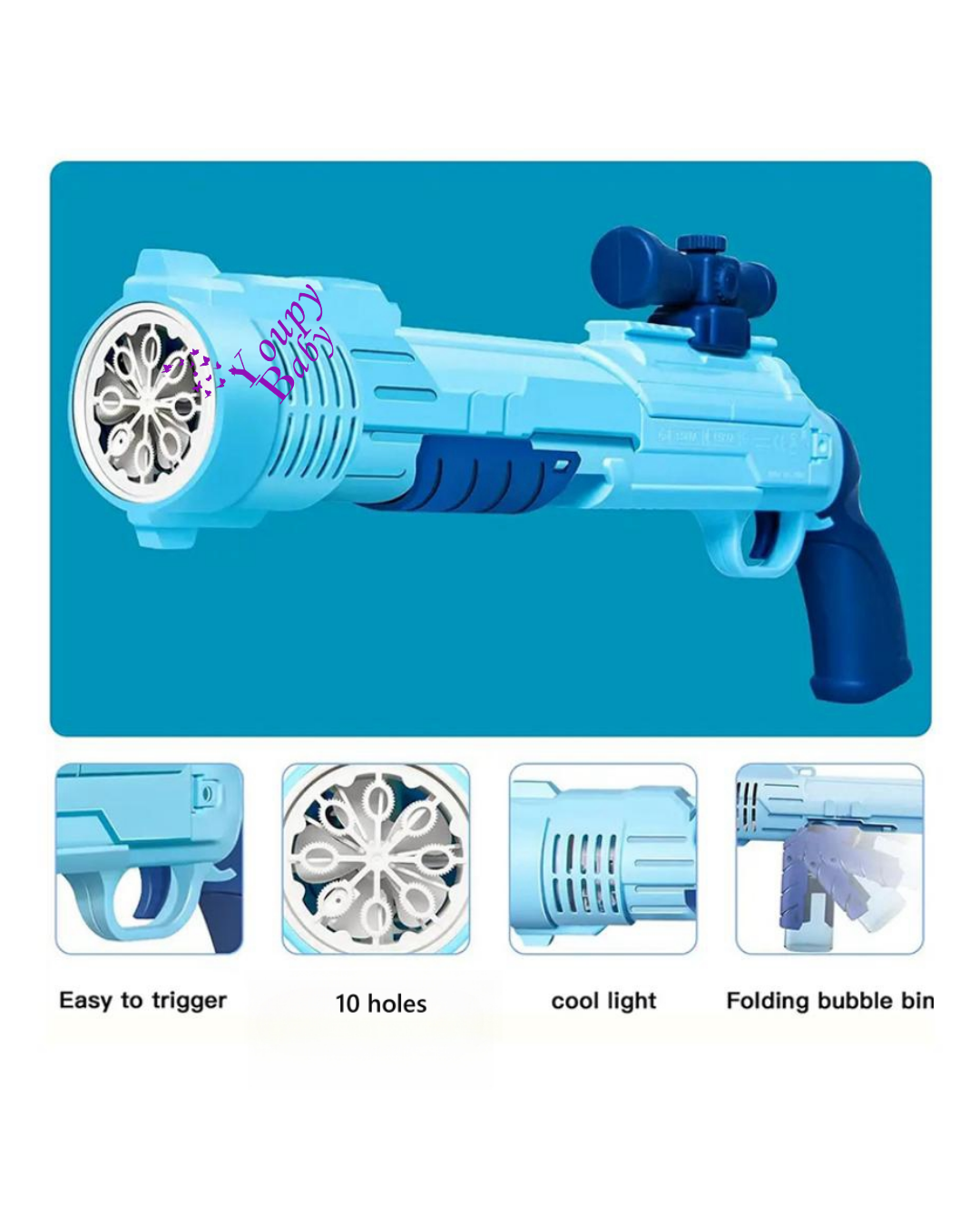 Machine à bulles de savon 3+