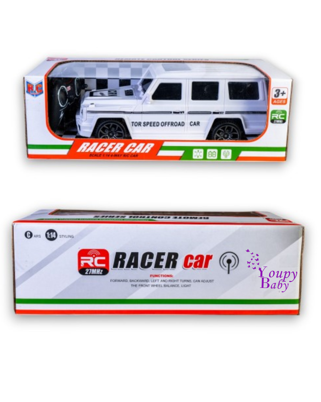 Voiture télécommandée 3ans+