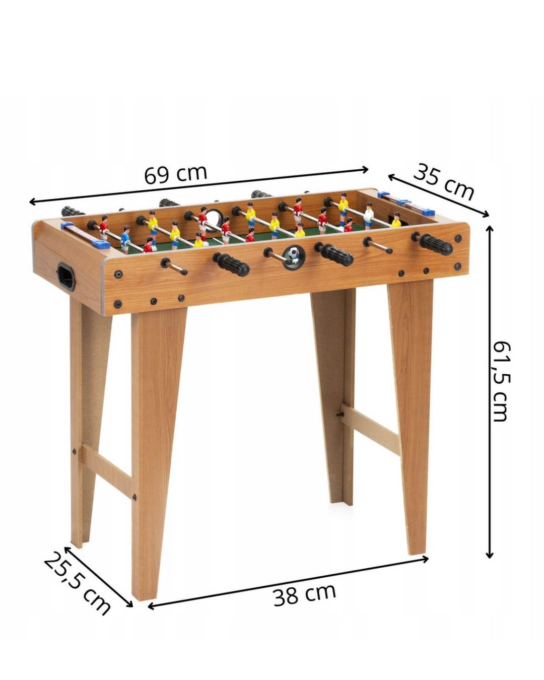 Jeu de football pour enfants, jeu de football de table 69 x 35 cm