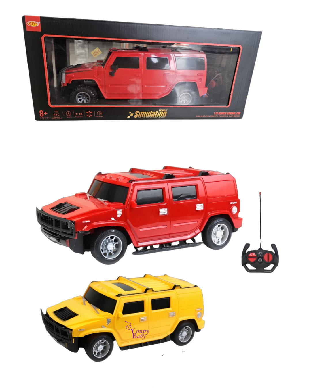 Voiture télécommandée Simulation 8+