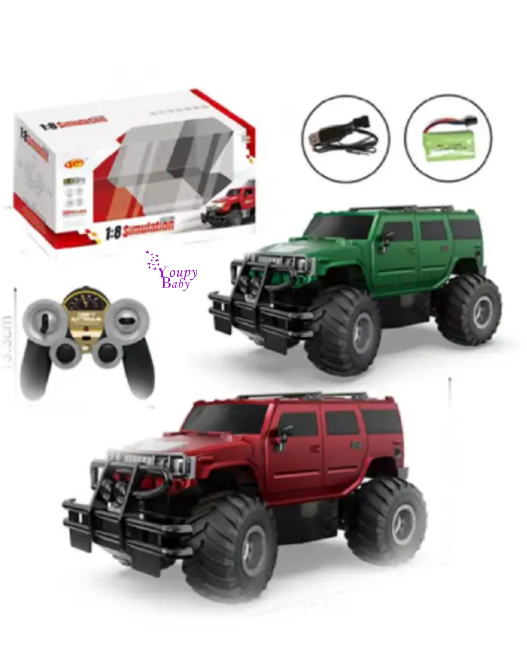 Camion télécommandé 8ans+