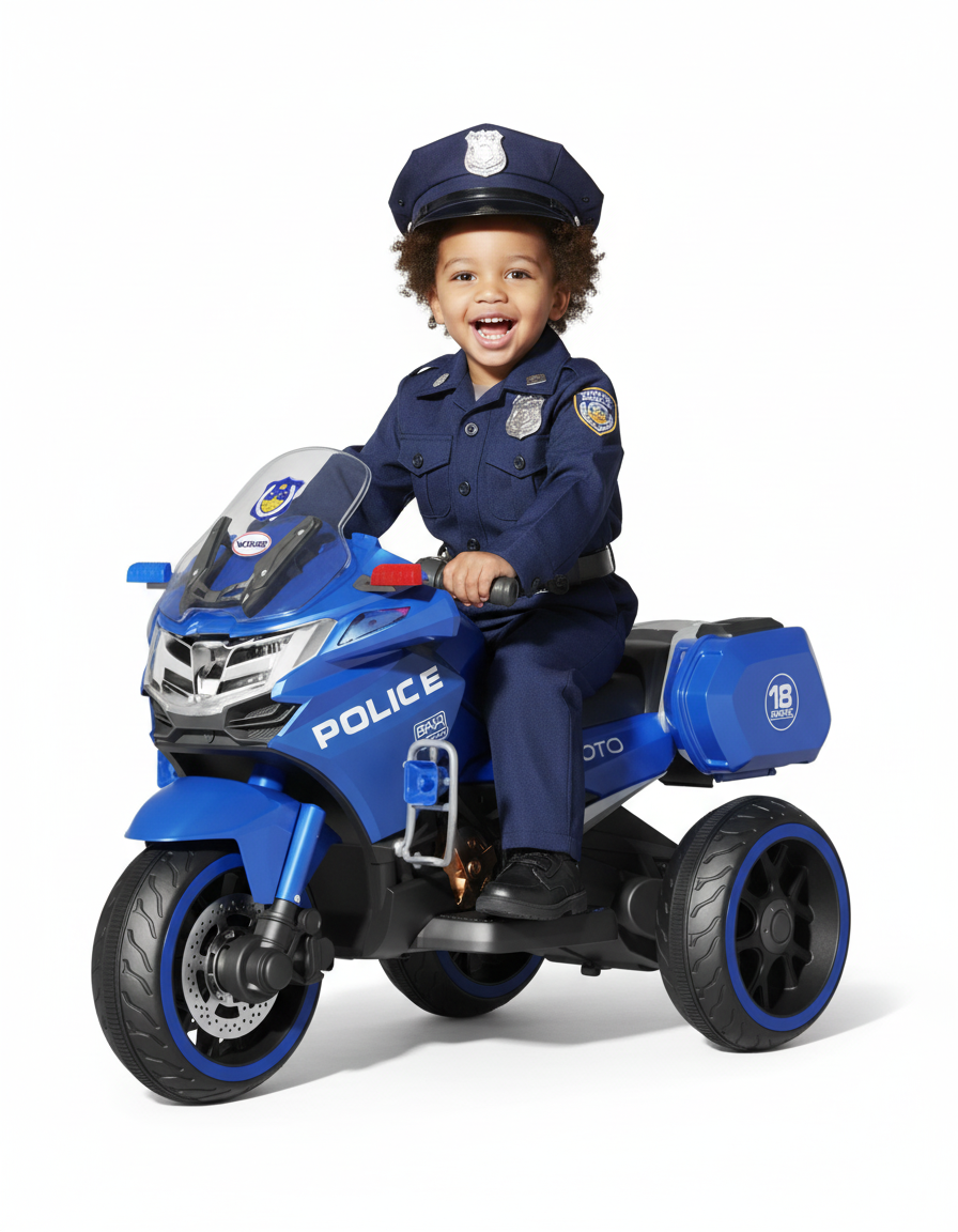Moto de police électrique