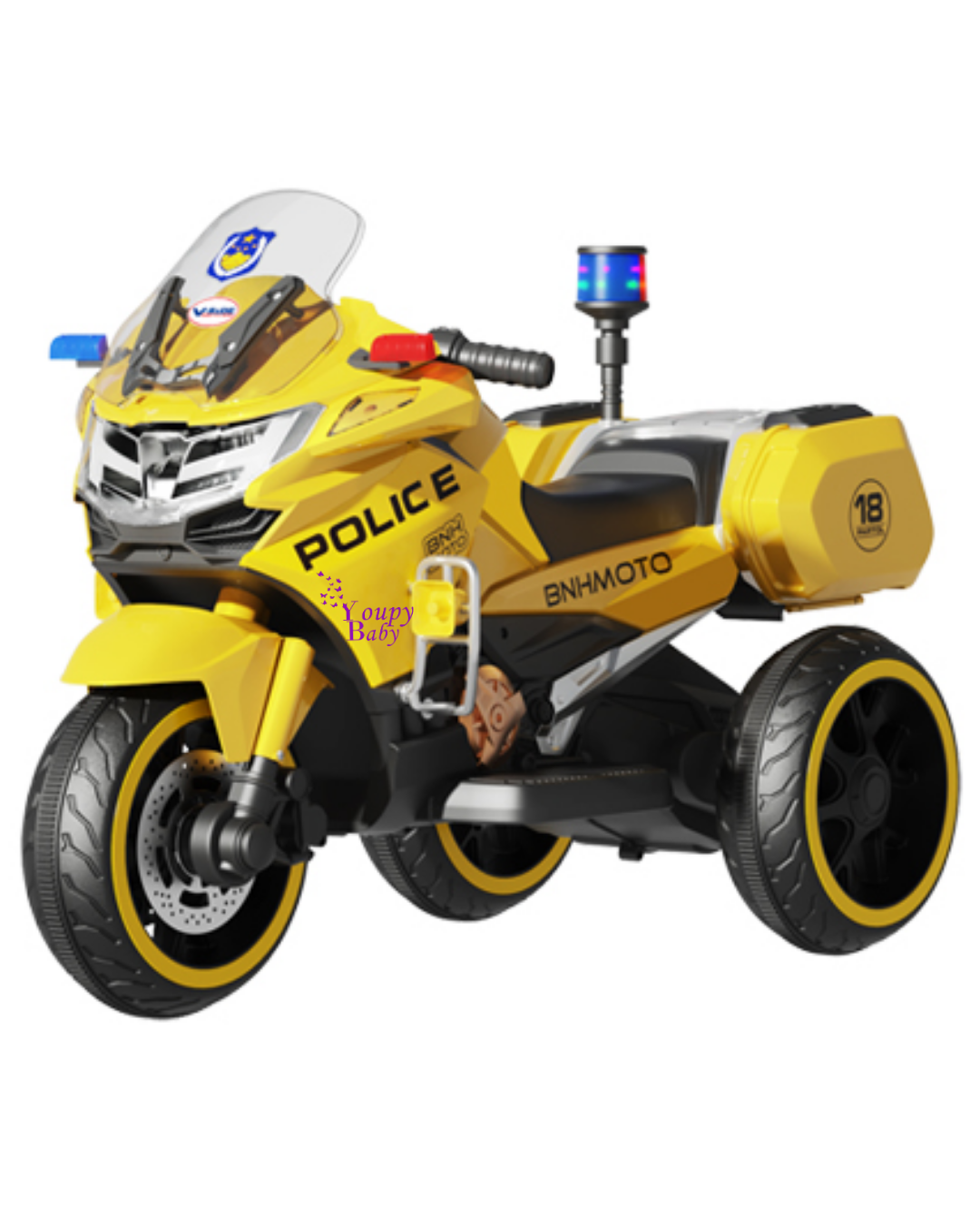 Moto de police électrique