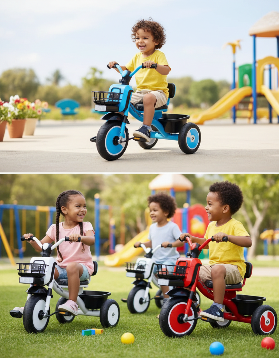 Tricycle à 3 roues pour enfants