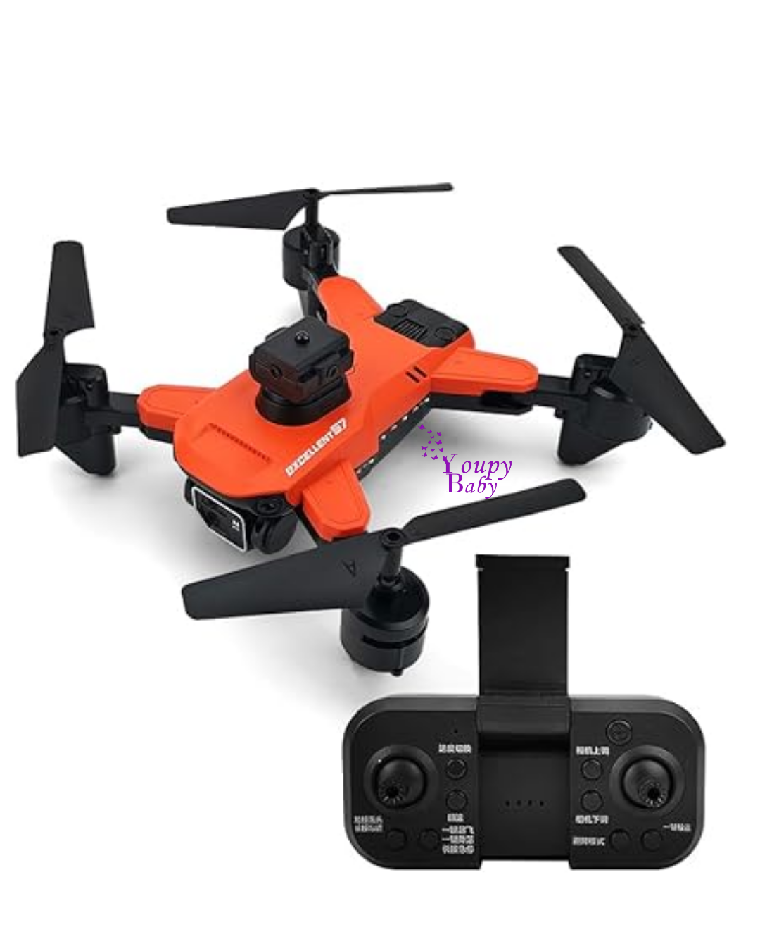 Mini drone pliable pour enfants 14ans+