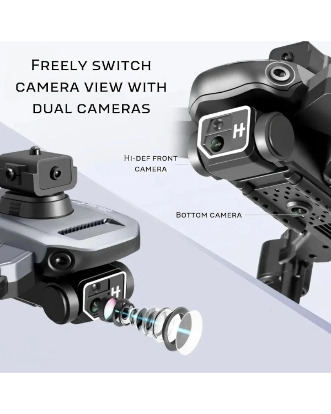 Mini drone pliable pour enfants 14ans+