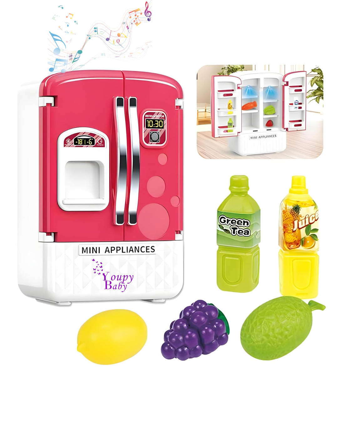 Mini réfrigérateur miniature 3ans+