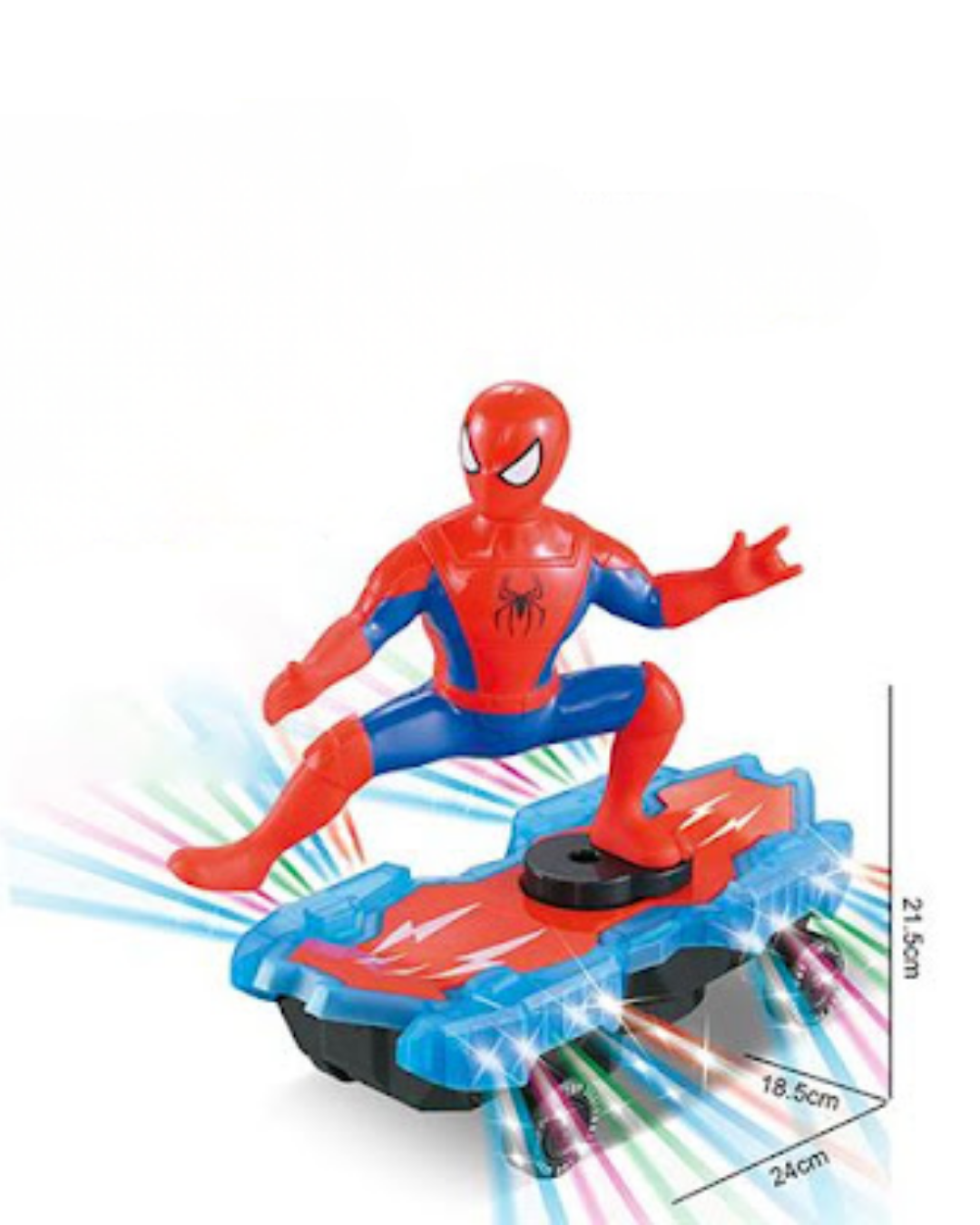 Jouet Héros sur Hoverboard Lumineux
