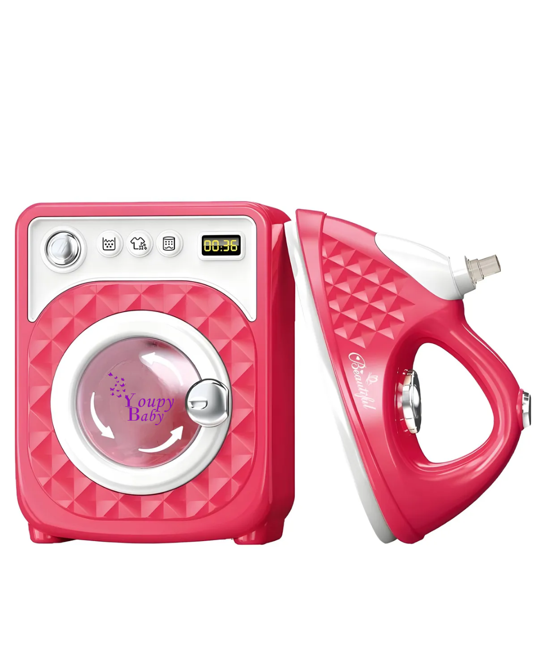 ensemble de jeu de lessive réaliste 3ans+