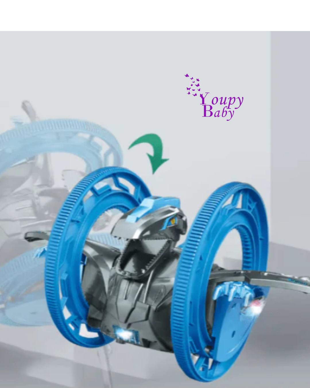 Avion de voltige électrique – Rolling Spécial avec éclairage et musique 3+