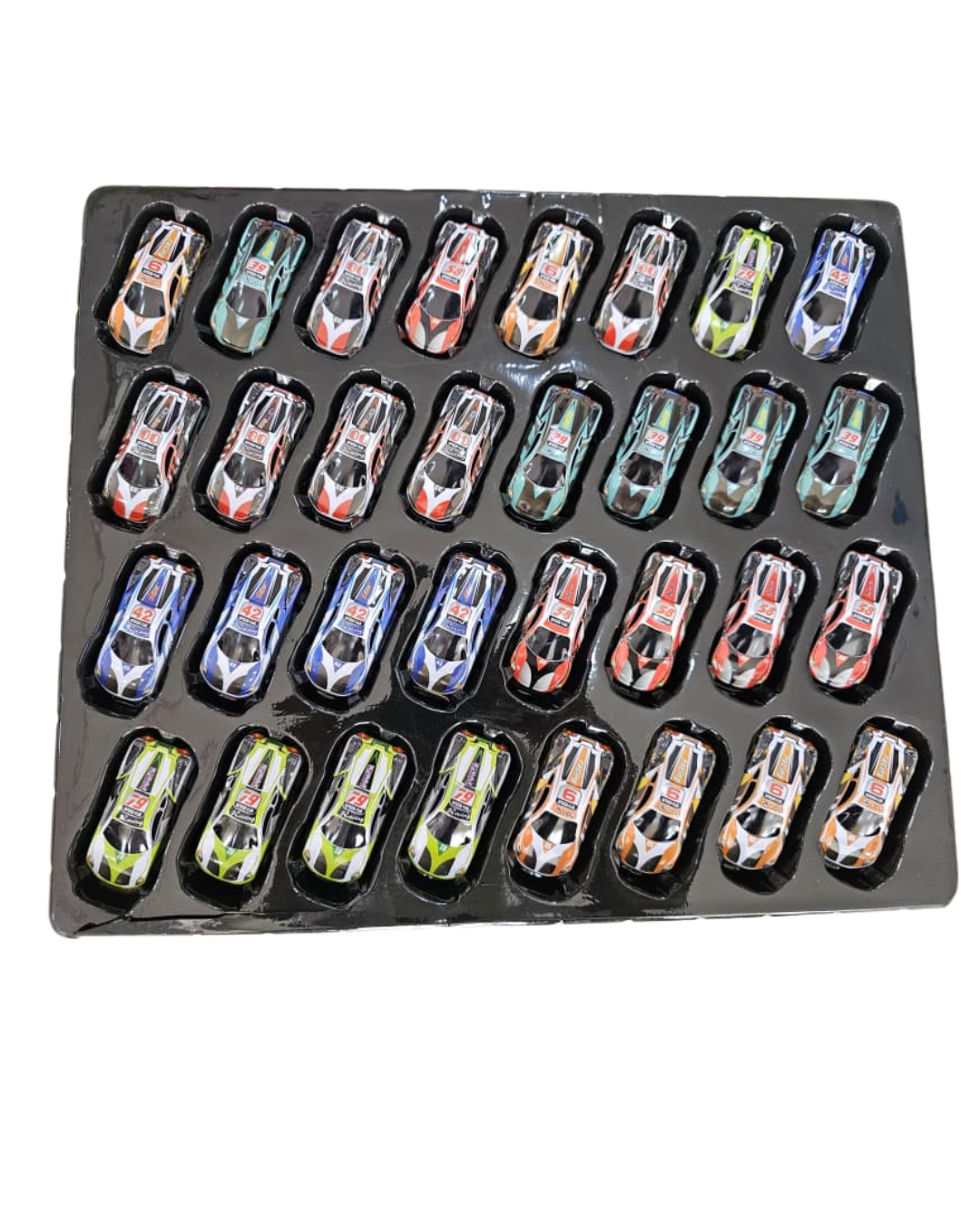 Lot de 32 mini-voitures en métal pour enfants de 2 à 8 ans