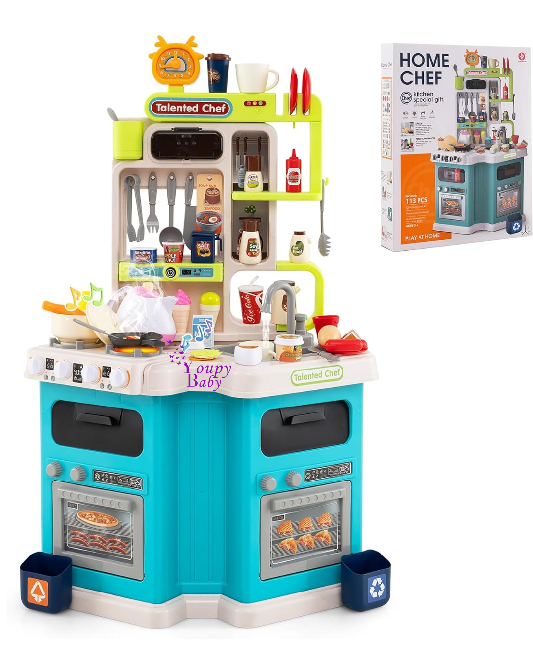 Cuisine pour enfants 113PCS