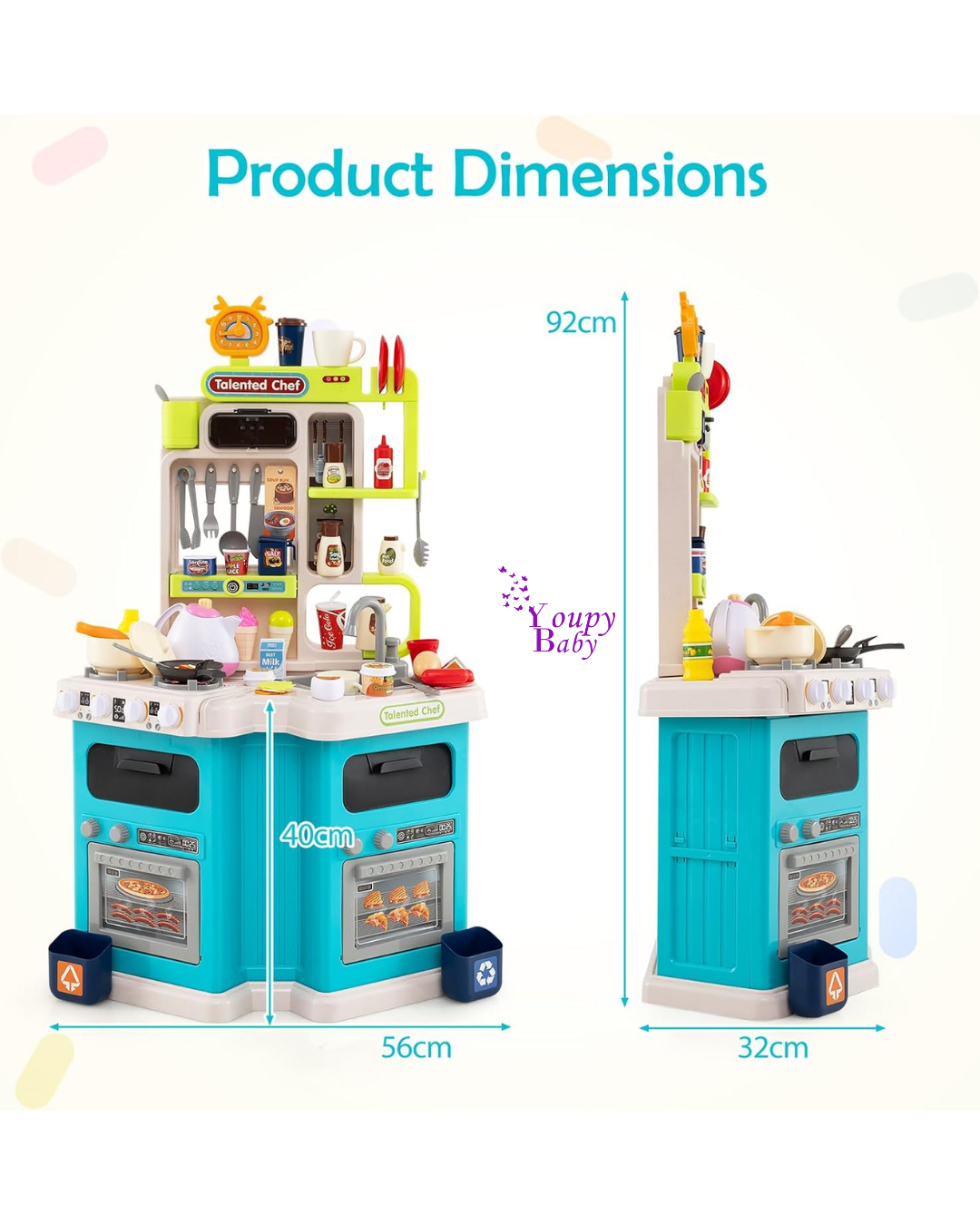 Cuisine pour enfants 113PCS