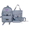 SAC SCOLAIRE FASHION 4PCS