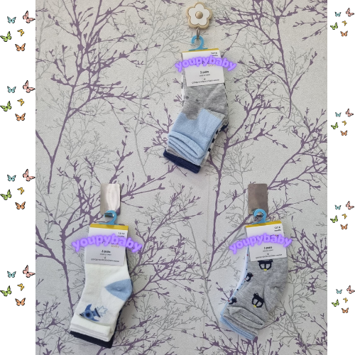 Lot de 3 chaussettes