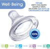BIBERON CHICCO EN PLASTIQUE 150ML 0M+