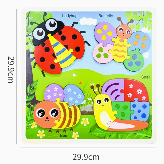 Puzzle 3D Animaux 29.9cm x 29.9cm