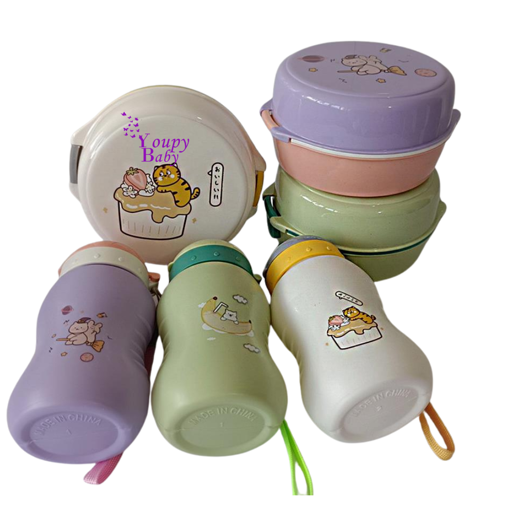 ENSEMBLE LUNCH BOX AVEC GOURDE