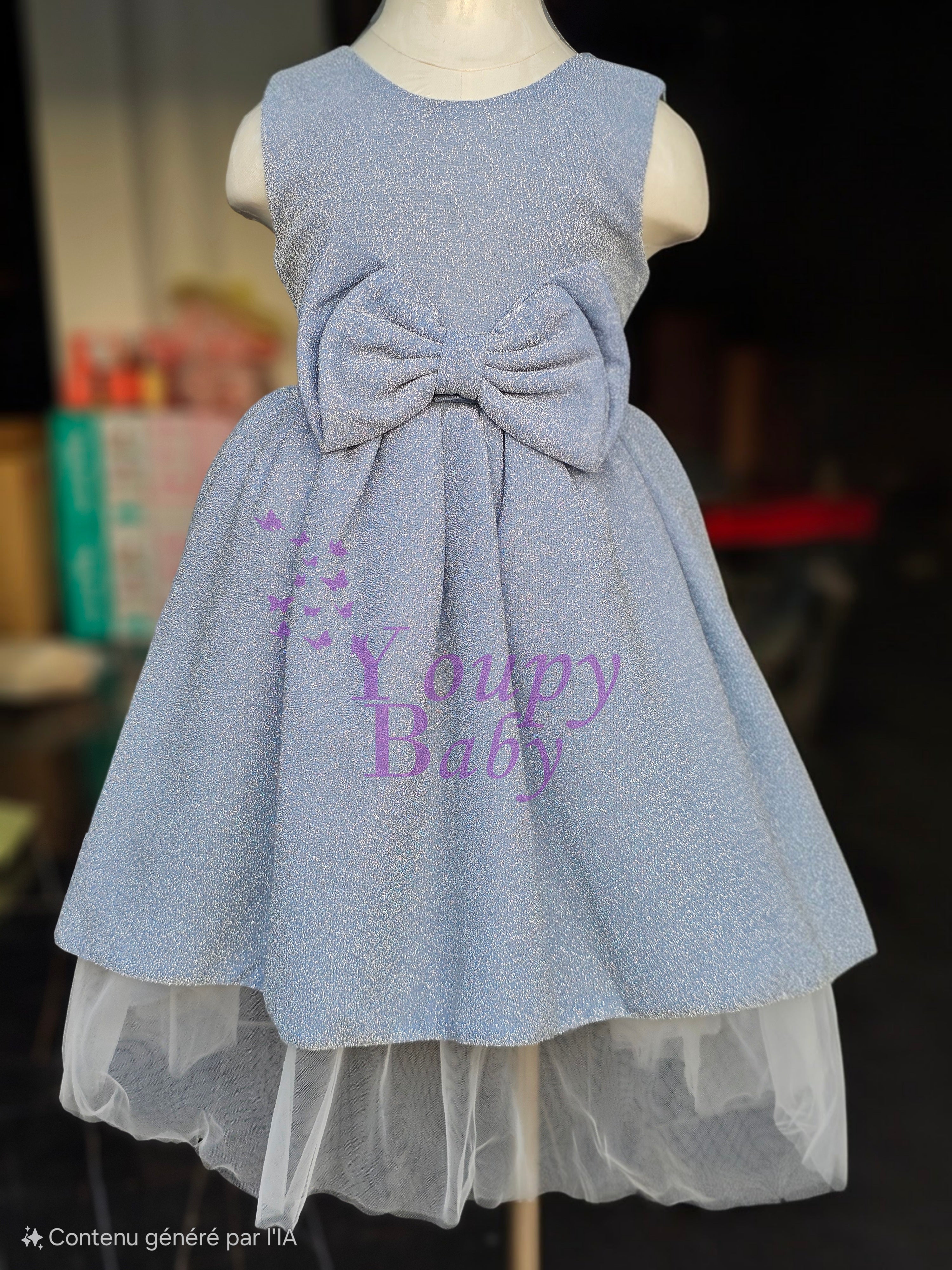 Robe avec ruban