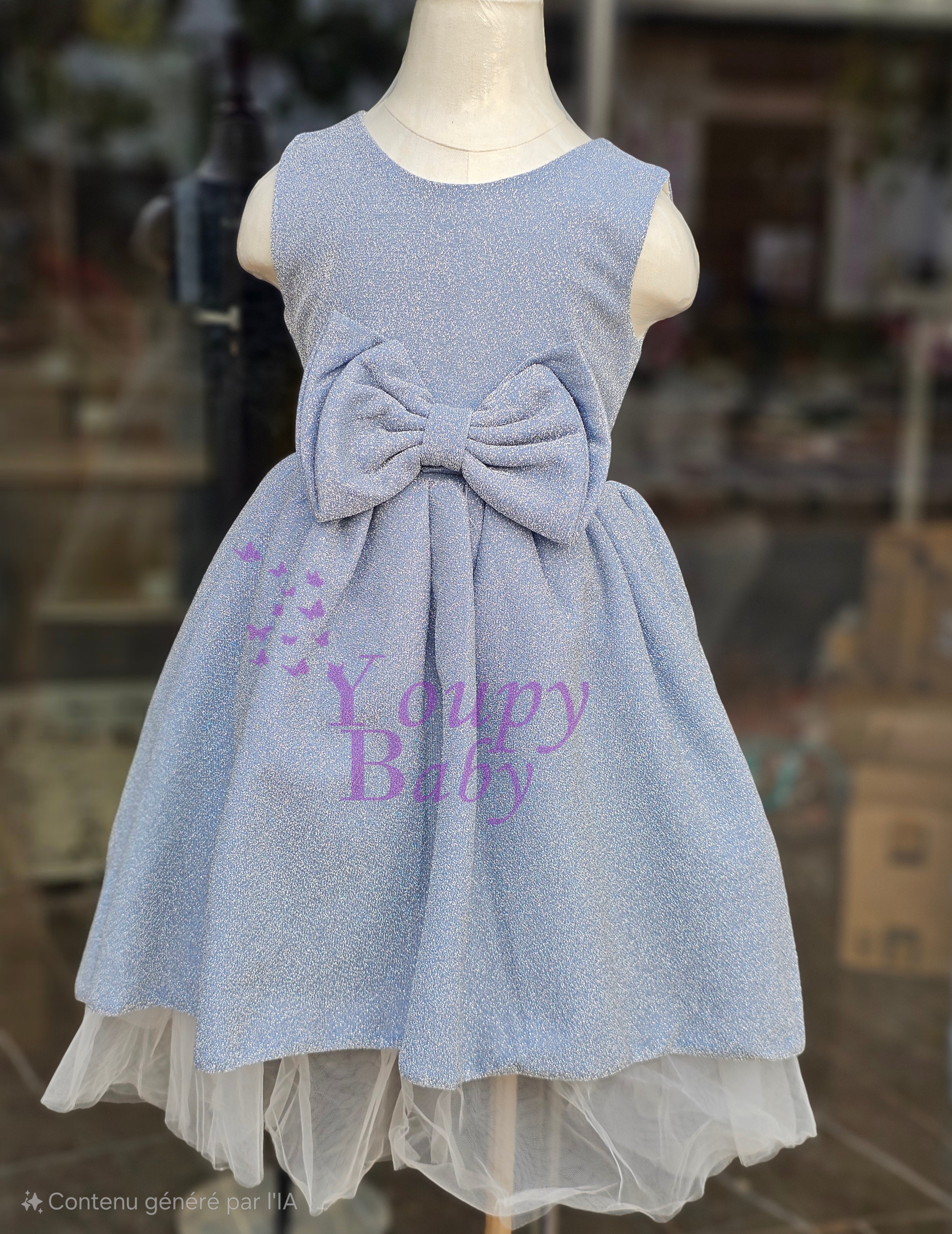 Robe avec ruban