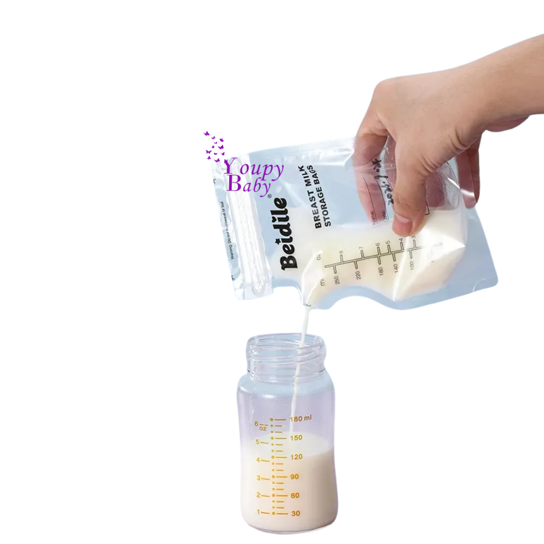Sachets stockage de lait maternel 30 unités