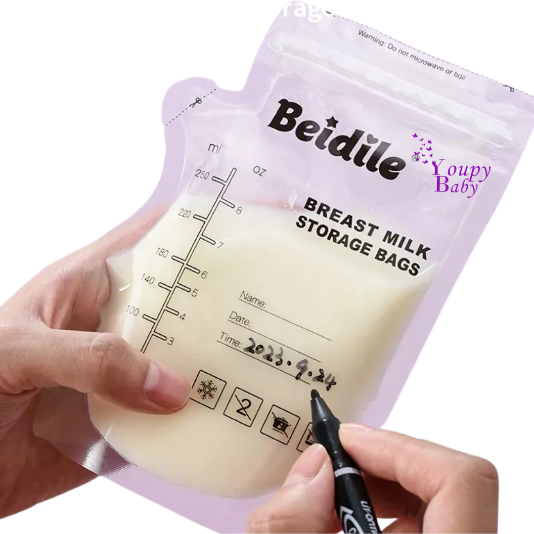 Sachets stockage de lait maternel 30 unités