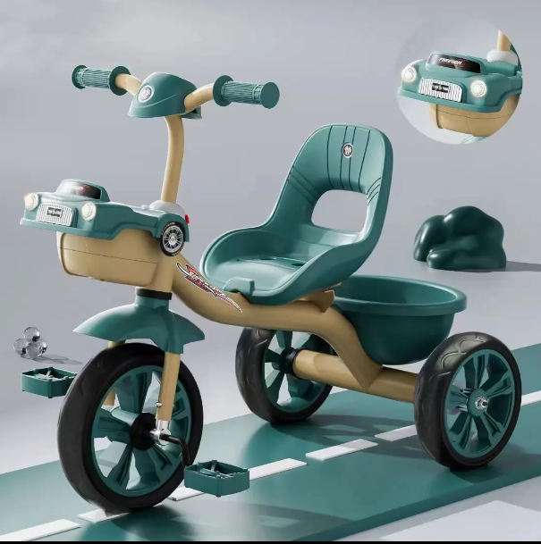 tricycle pour enfants avec siège arrière 806