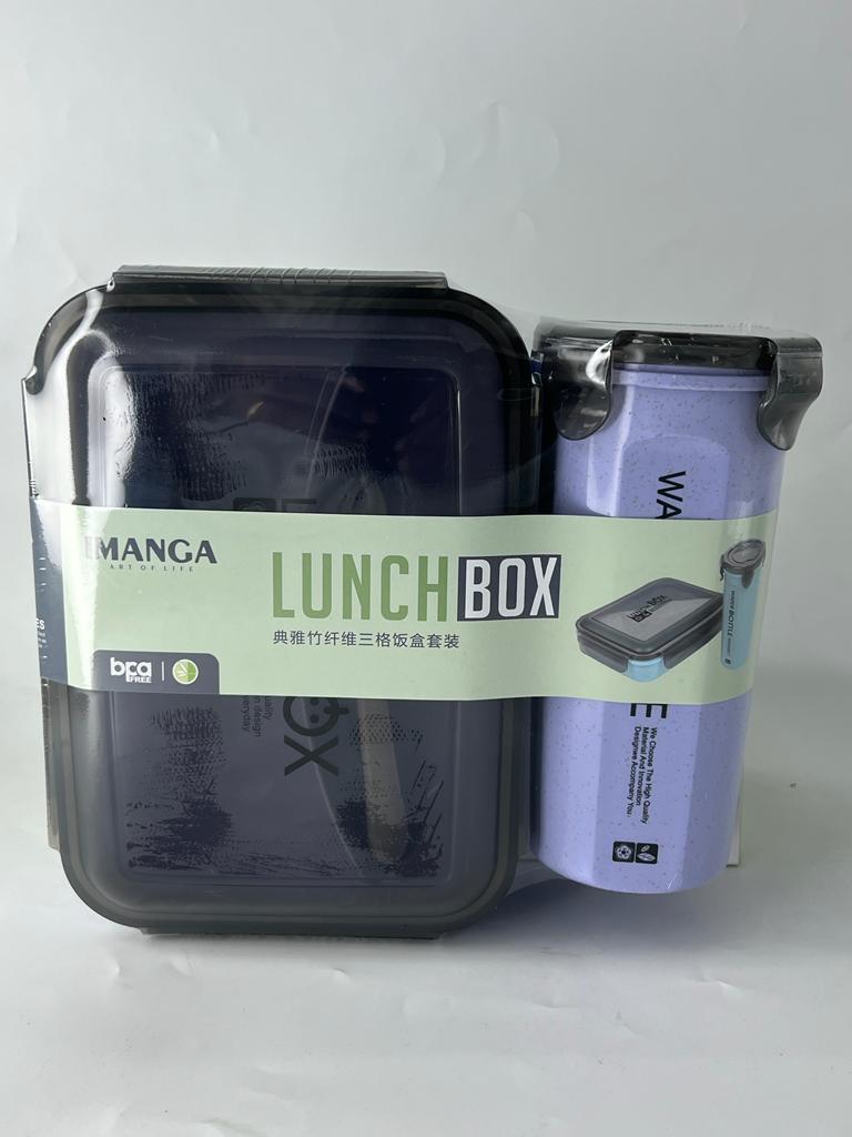 Lunch Box Bande Tasse Set