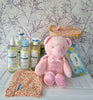 coffret de naissance krolane + trousse  et doudou offert