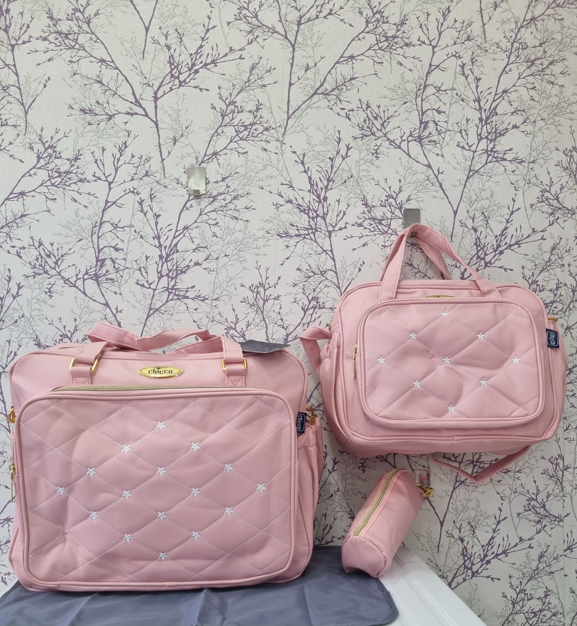 Sac à langer simili-cuir