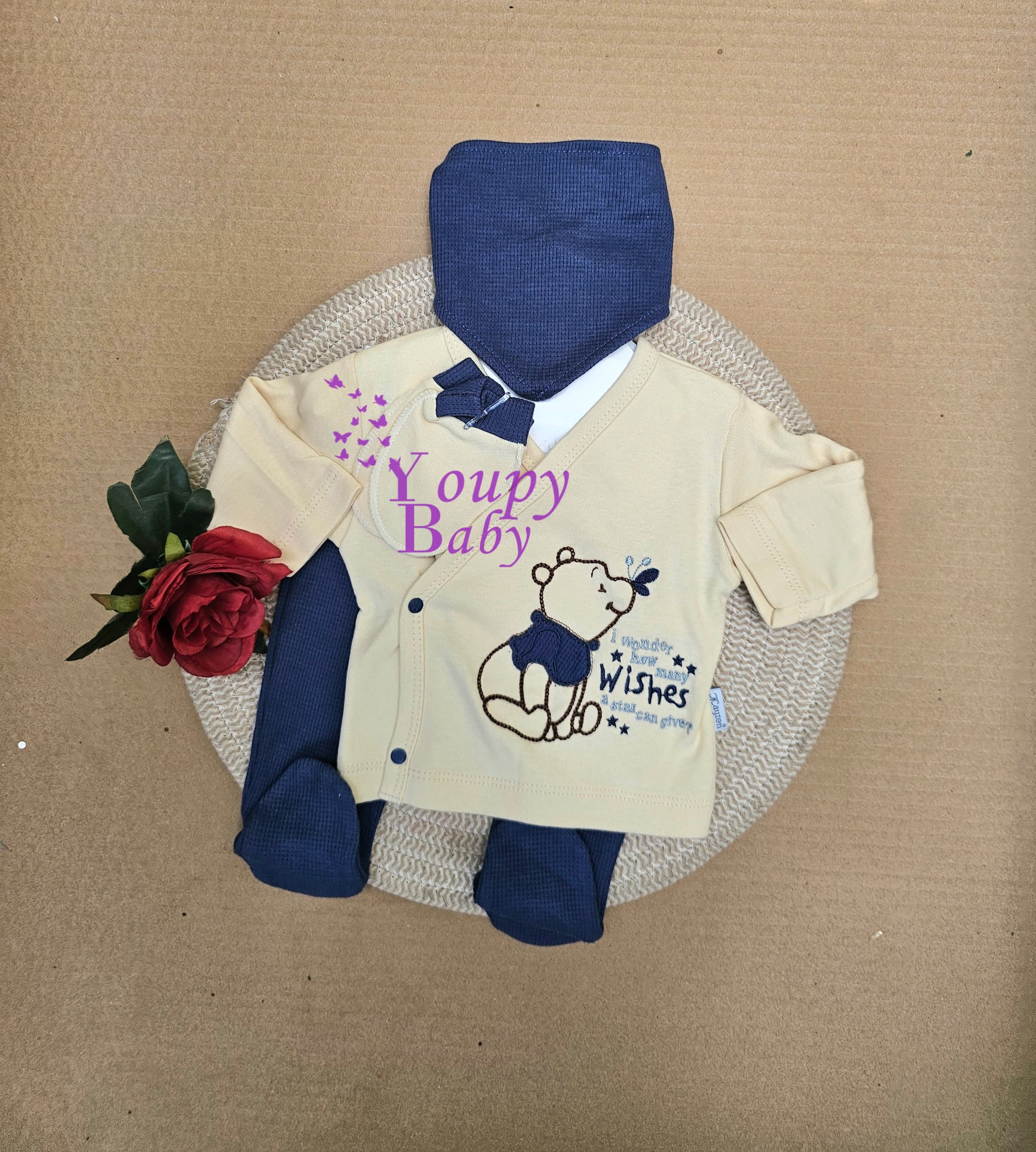 Ensemble naissance 5 pièces Garçon