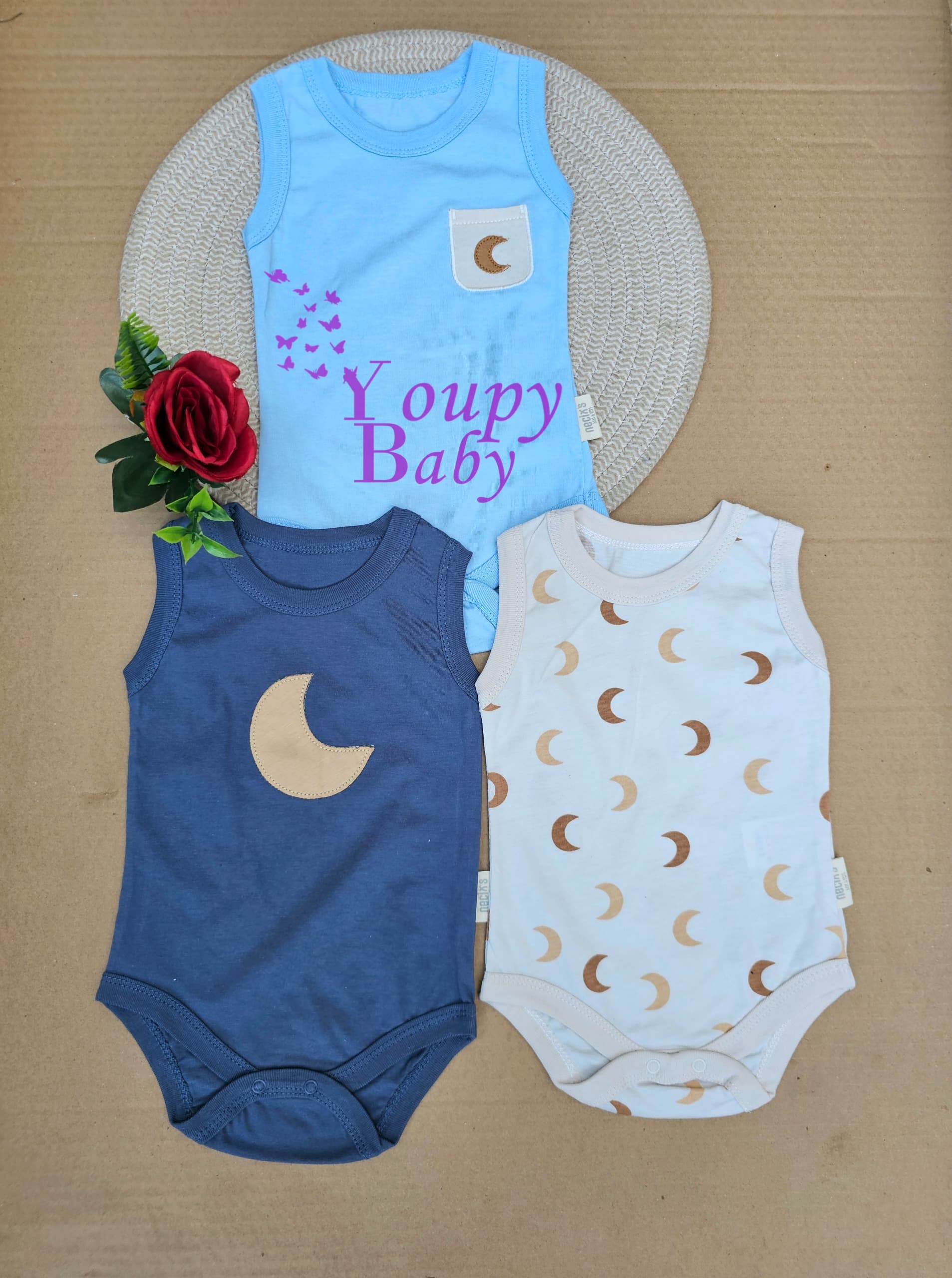 Lot de 3 bodies