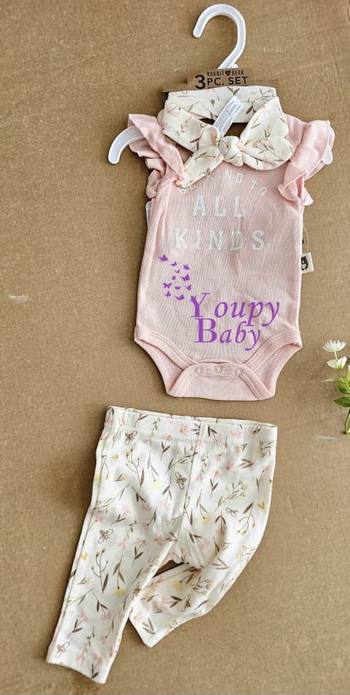 ensemble 3 pièces fille